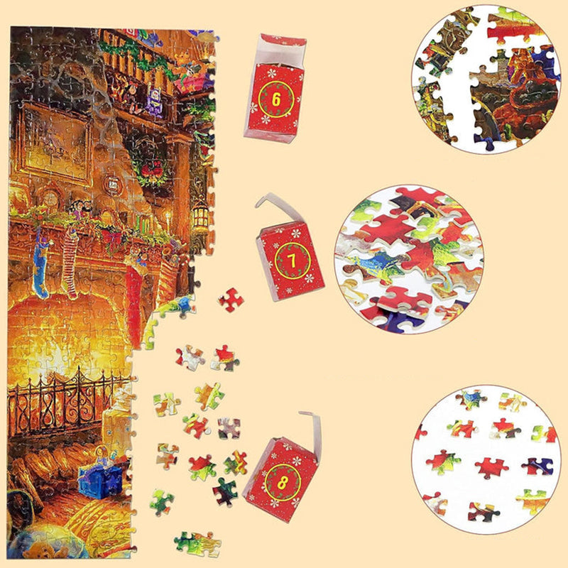 Christmas Puzzle Advent Calendar For Family Fun