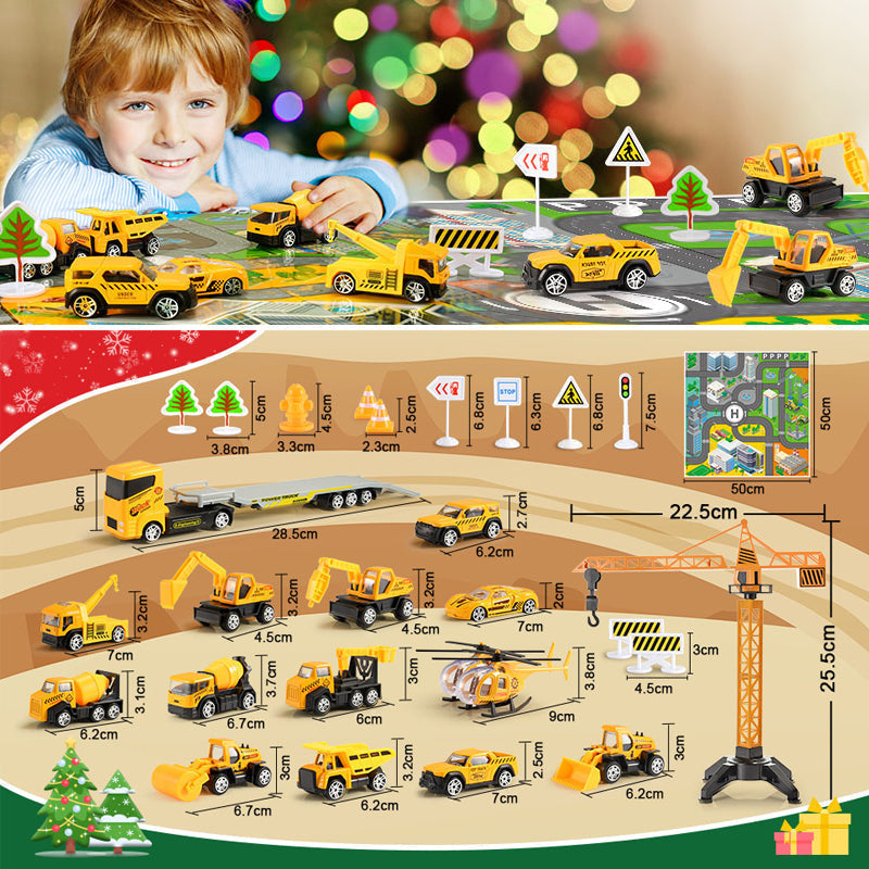 Construction Advent Calendar For Creative Play