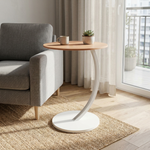 Compact Round Side Table for Everyday Ease