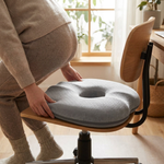 Contoured Memory Foam Seat Cushion with Washable Cover