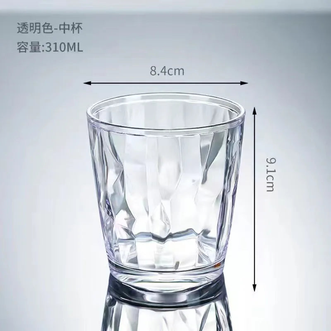 Crystal-Clear Tumblers for Worry-Free Sips