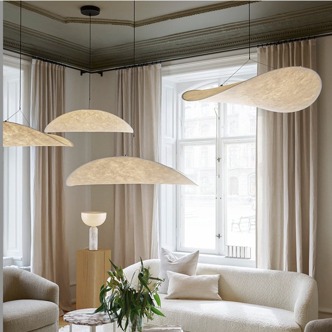 Cloud Fabric Pendant Light – Warm, Diffused Glow