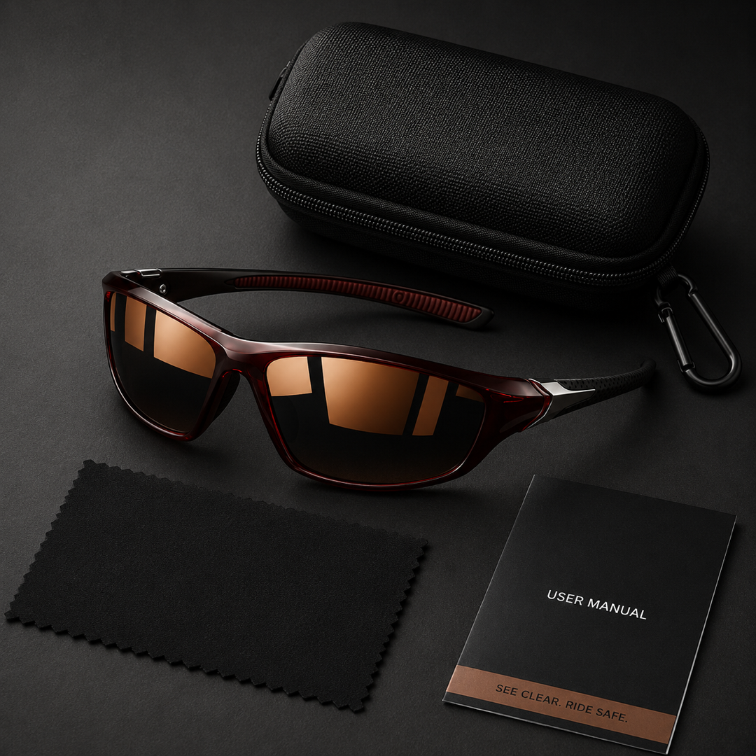 Polarized Sport Sunglasses for Clearer Outdoor Vision