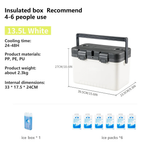 Rugged Cooler Box With 72-Hour Ice Retention