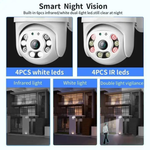 Outdoor WiFi Security Camera for Full-Angle Monitoring