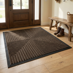 Striped Doormat That Traps Dirt Securely