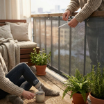Balcony Mesh Shield for Breezy Privacy