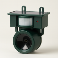 Motion-Activated Bird Deterrent for Quiet Patios