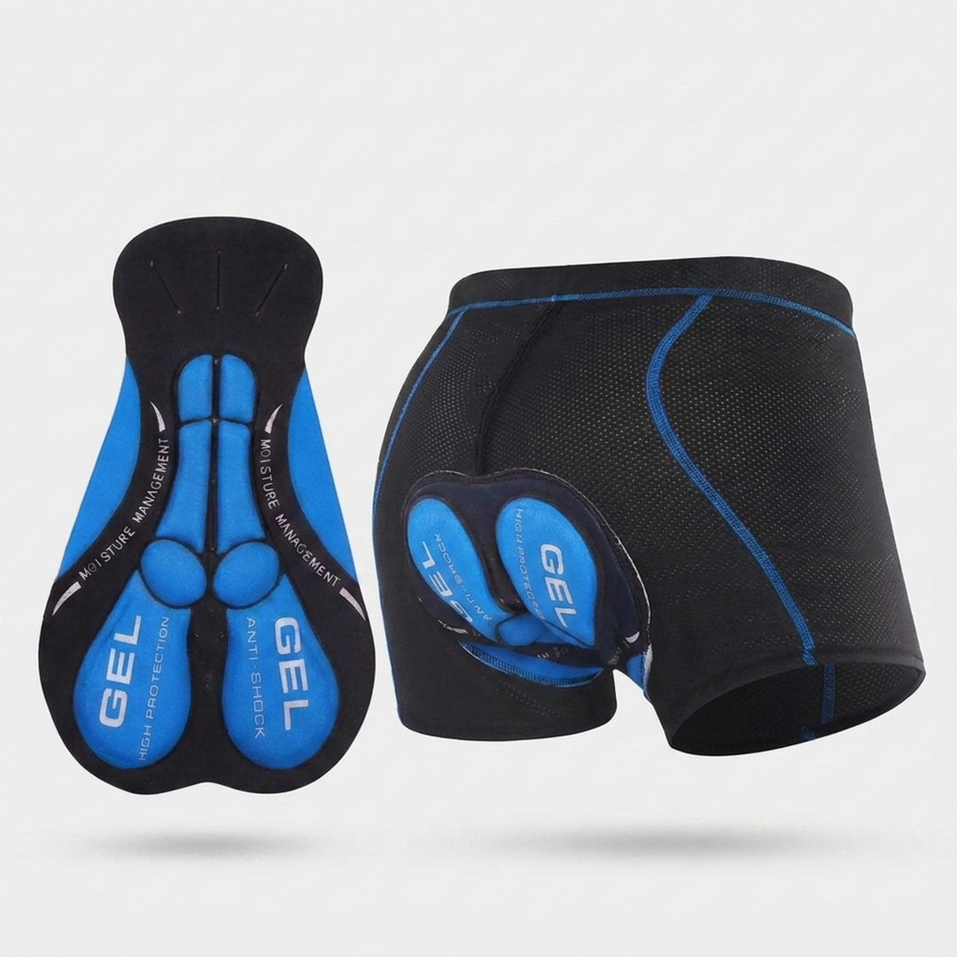 Gel-Cushioned Cycling Briefs for Smoother Rides