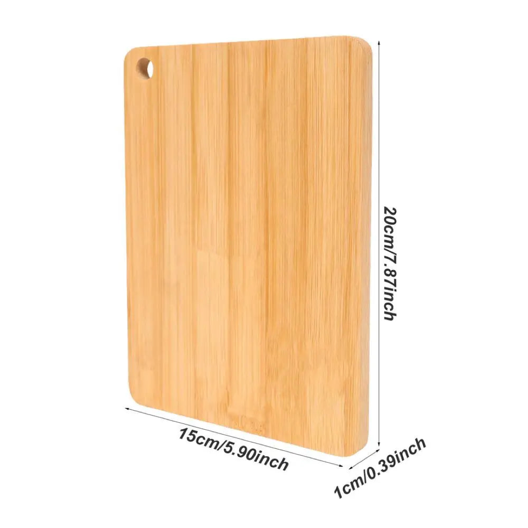 Reversible Bamboo Cutting Board for Hygienic Prep