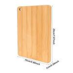 Reversible Bamboo Cutting Board for Hygienic Prep