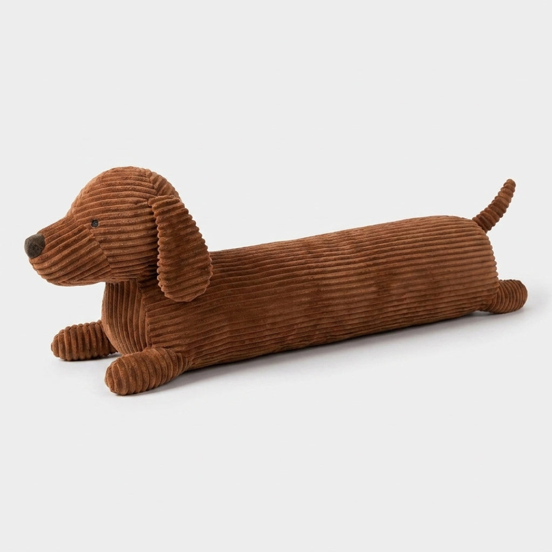 Plush Dachshund Pillow for Cozy Support
