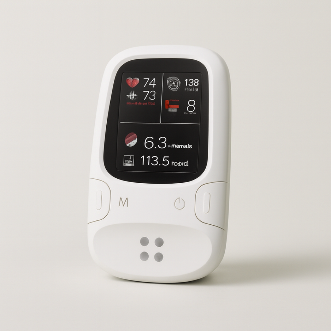 Wellness Monitor for Needle-Free Daily Checks