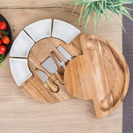 Acacia Charcuterie Board Set for Effortless Hosting