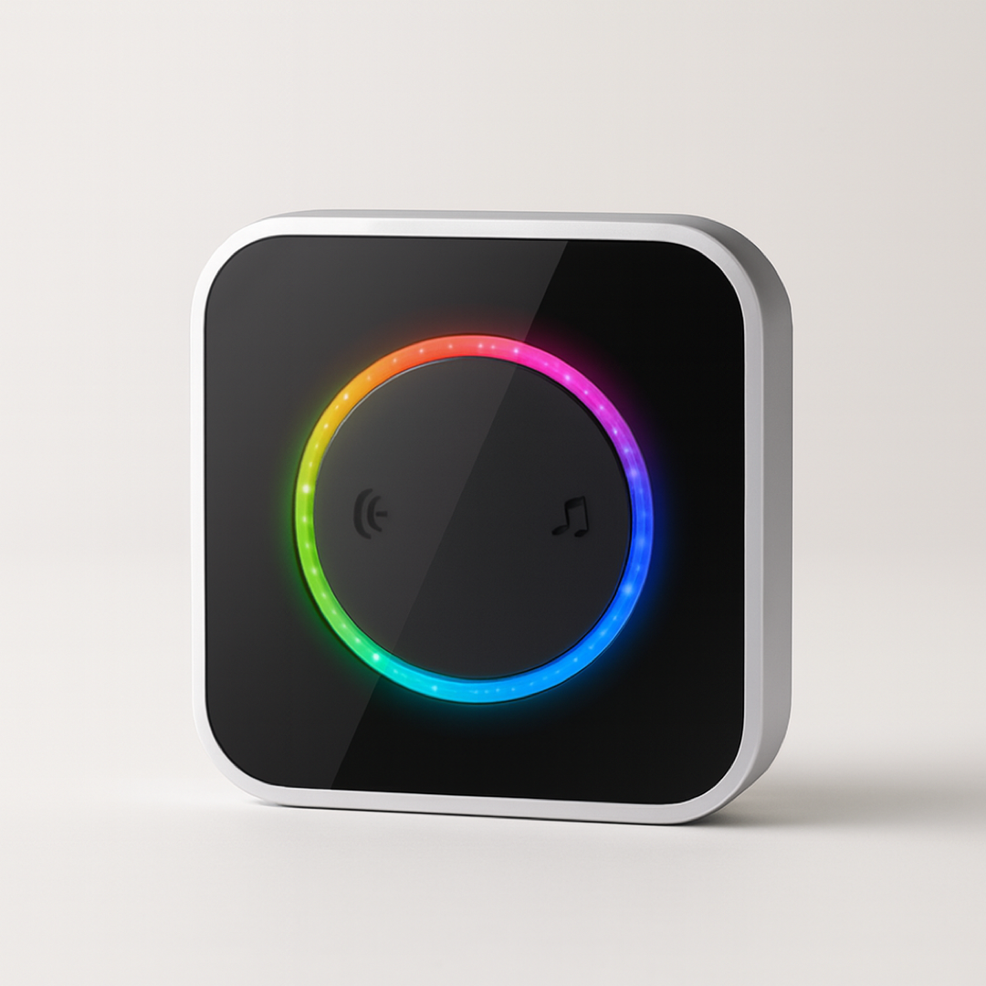 ColorGlow Wireless Doorbell for Visible Alerts