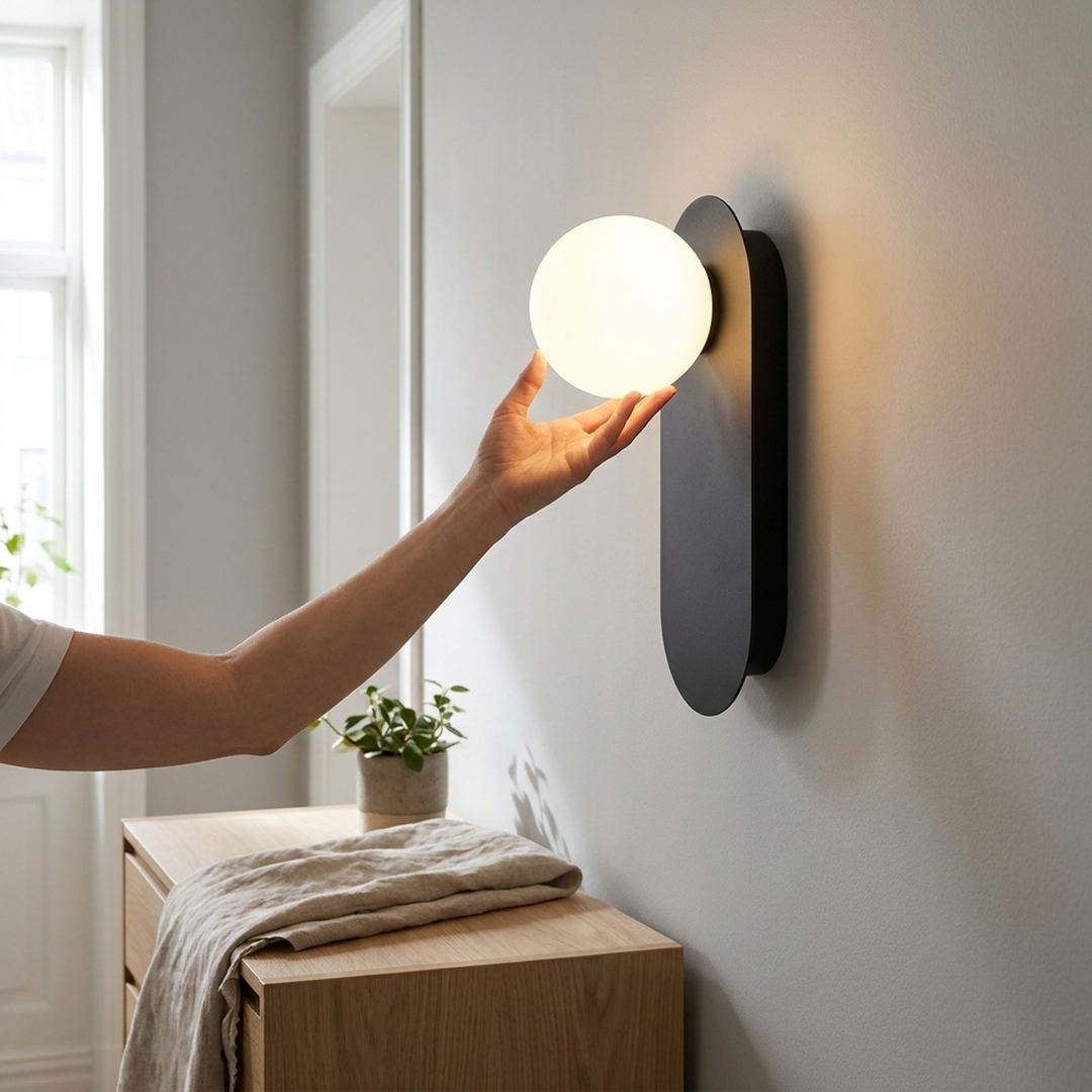 Glass Globe Wall Light – Welcoming Accent Glow