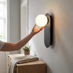 Glass Globe Wall Light – Welcoming Accent Glow