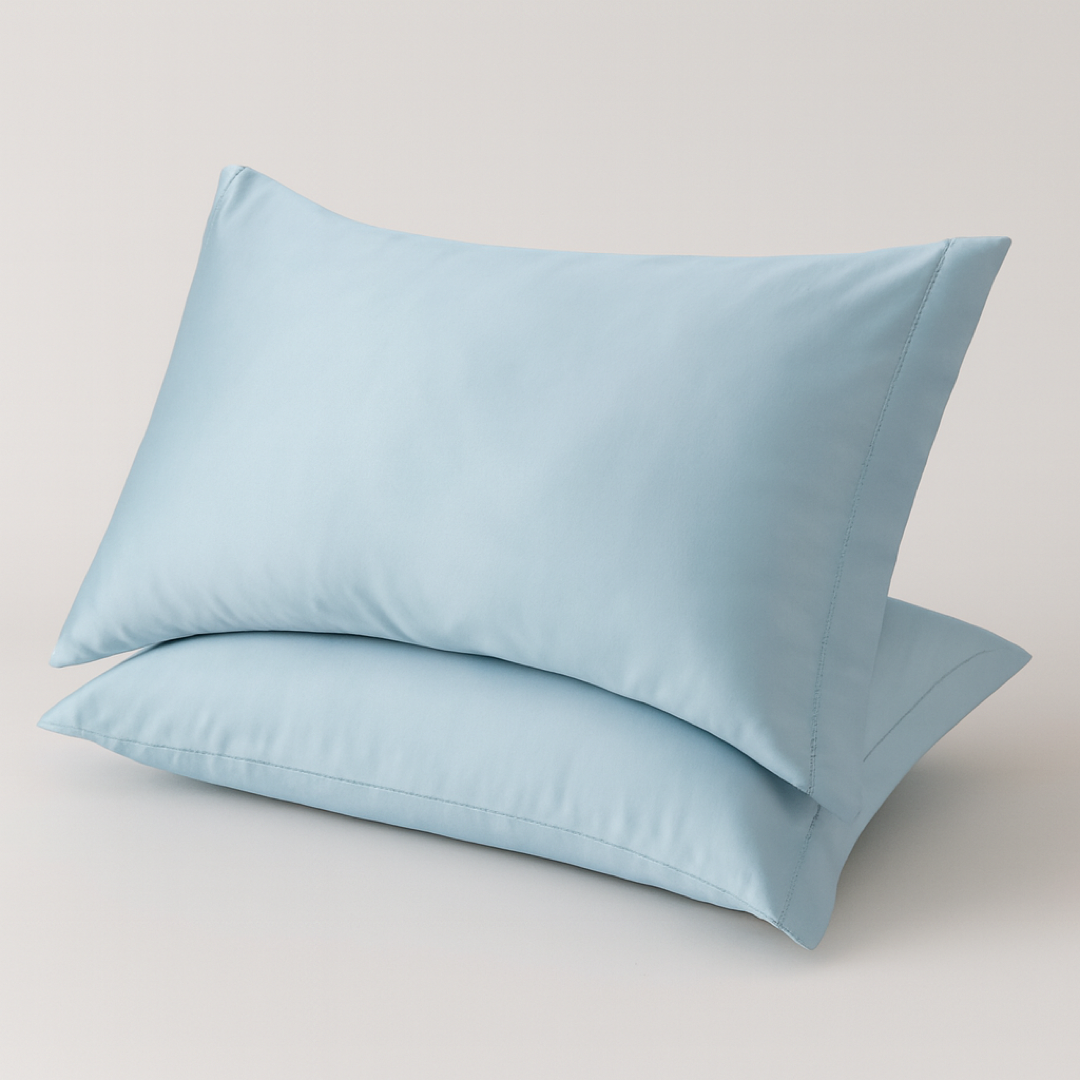Silk-Satin Pillowcase Pair for Smoother Mornings