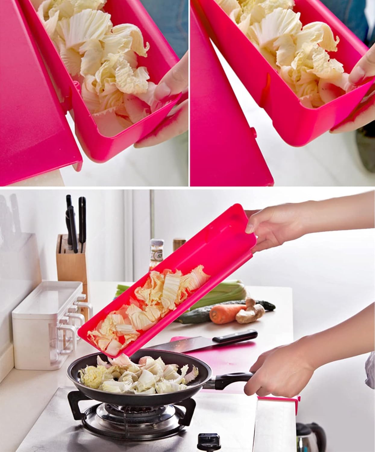 Quick-Drain Cutting Board For Cleaner Prep