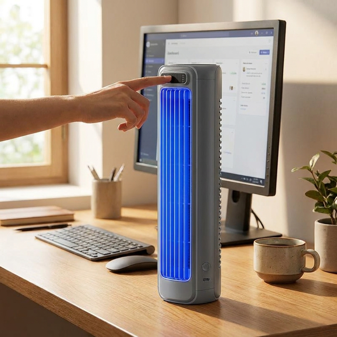 Rechargeable Bladeless Air Cooler for Lasting Comfort