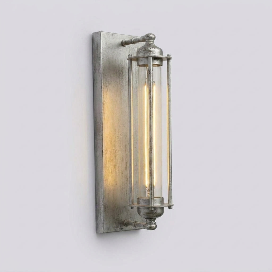 Vintage Metal Wall Light for a Warm Glow