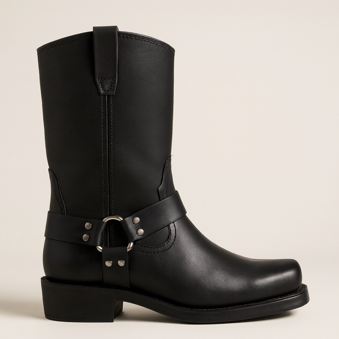 Men's Waterproof Harness Boots for Steady Traction