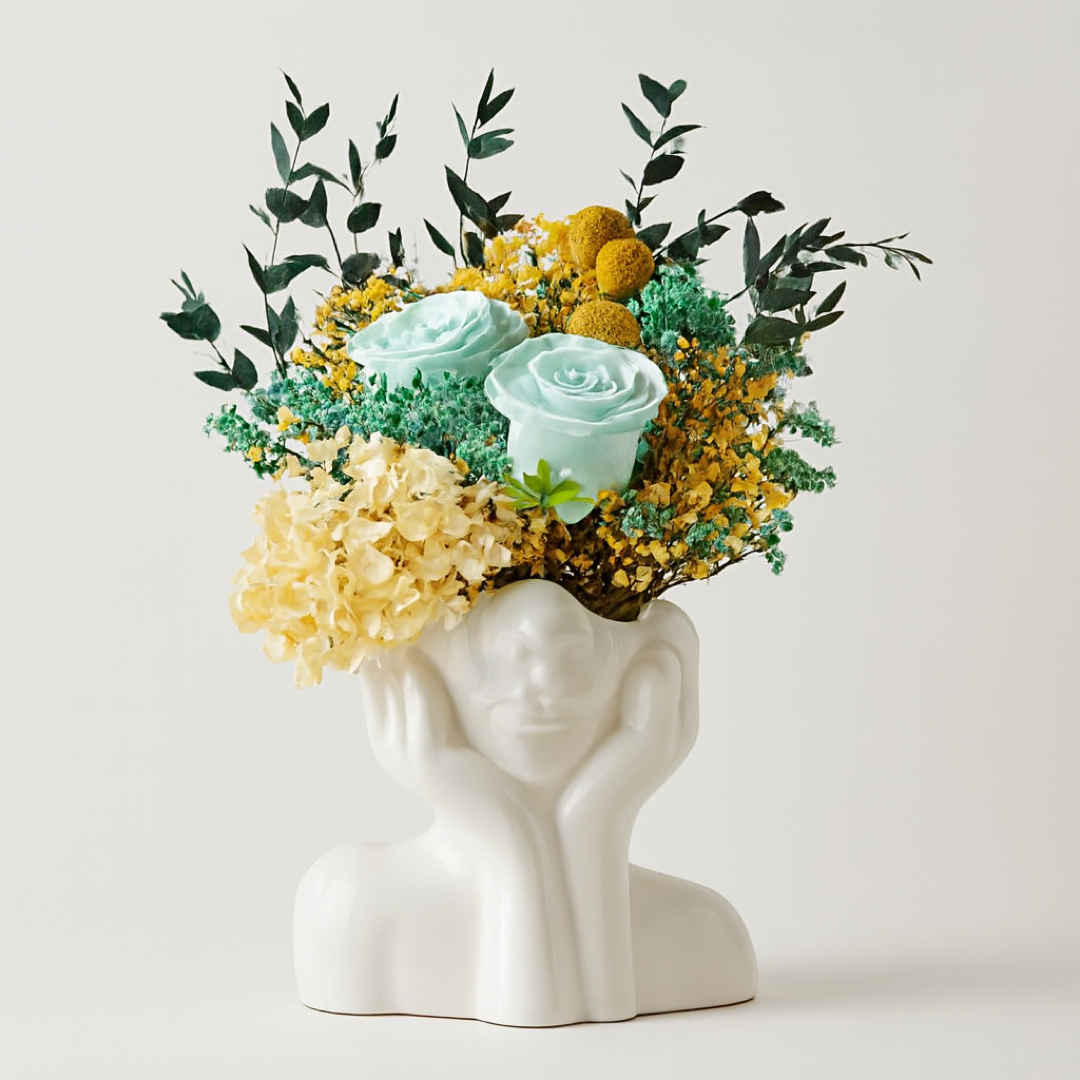 Sculptural Ceramic Vase for Stable Displays