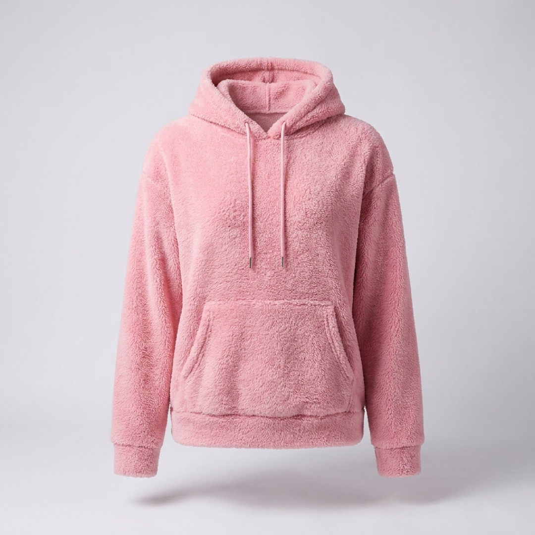 Cozy Pet Pouch Hoodie for Hands-Free Carrying