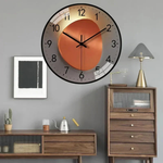 Quiet Wall Clock for Easy Time Checks
