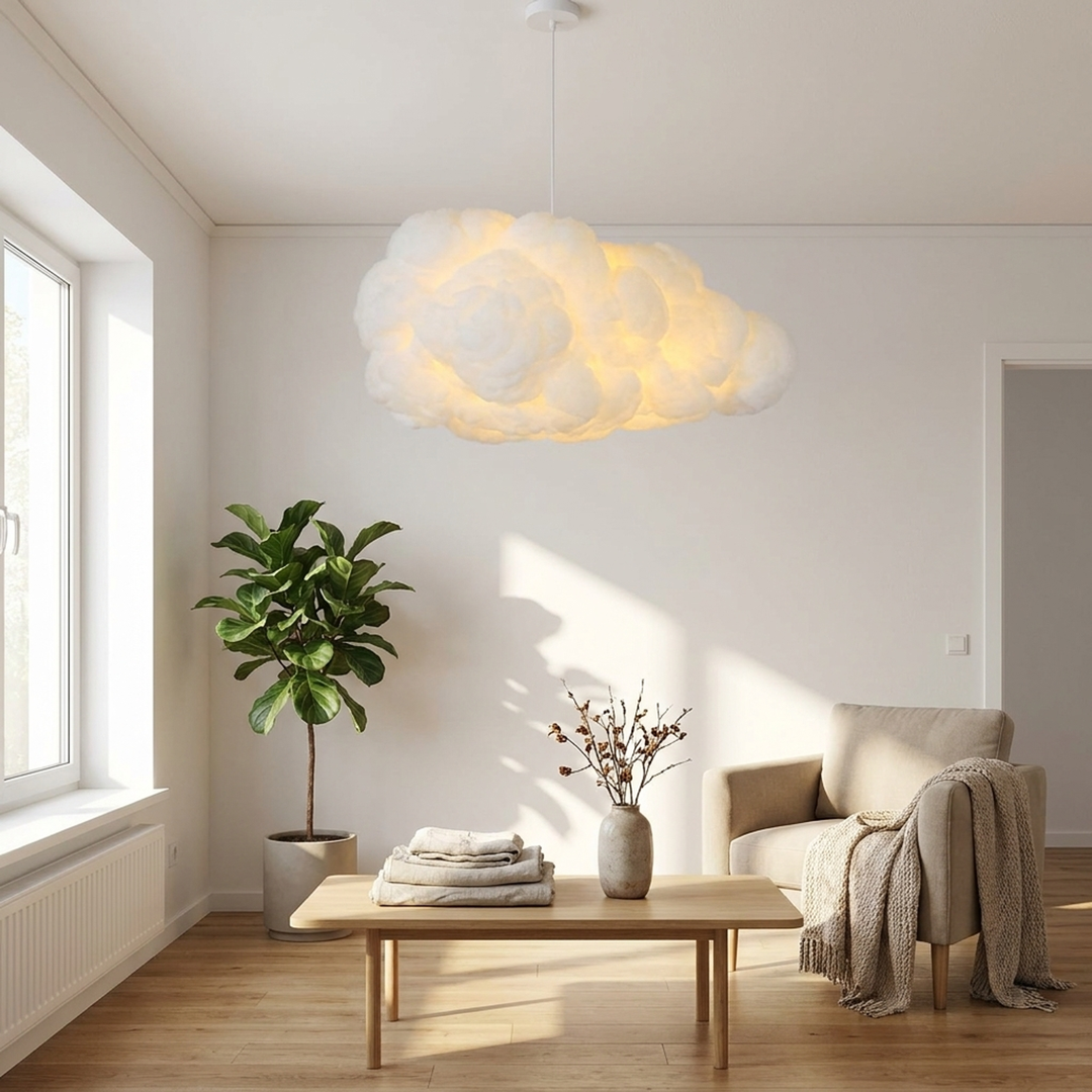 Cloud Pendant Light for Soft, Calming Ambience