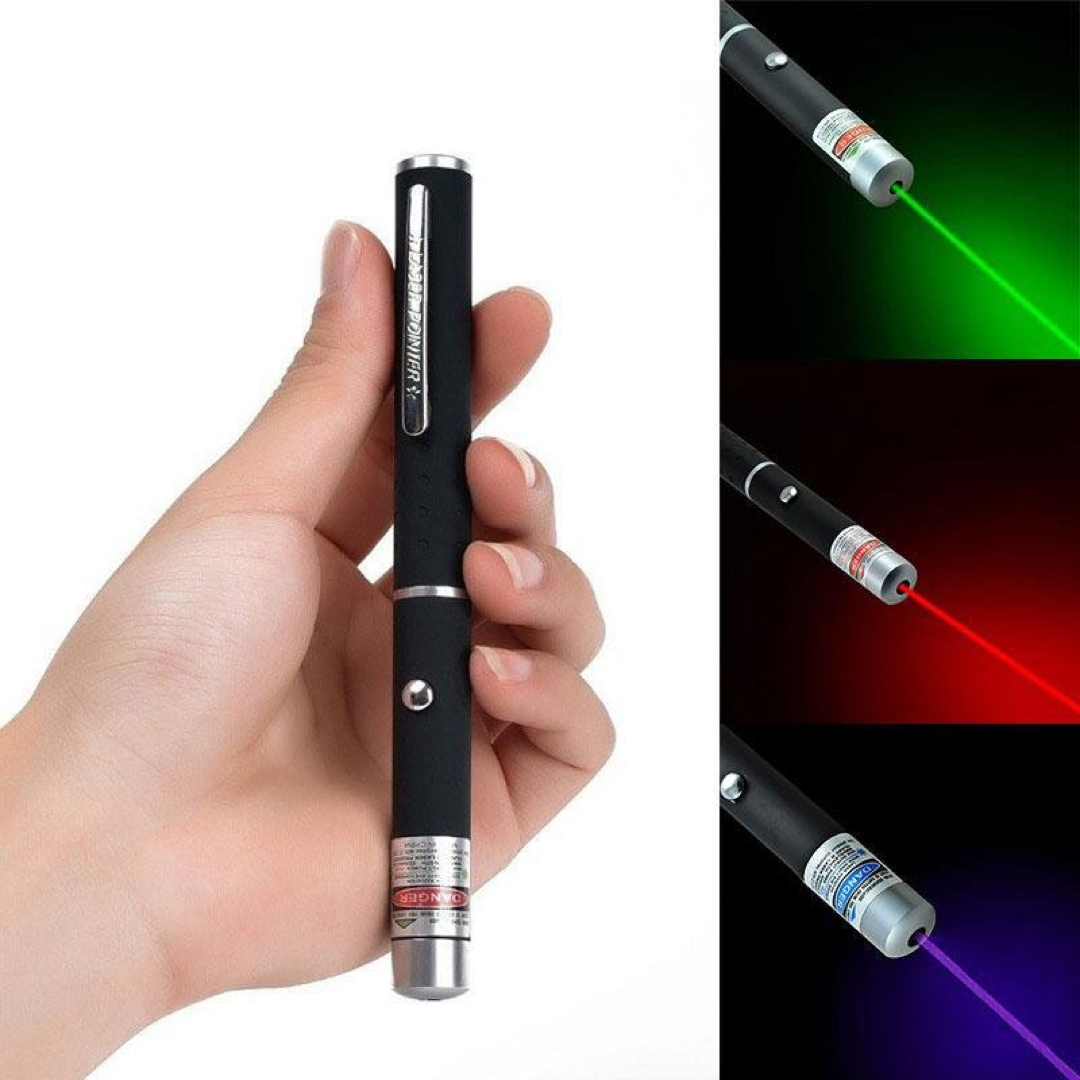Tri-Color Laser Pointer for Clear Direction