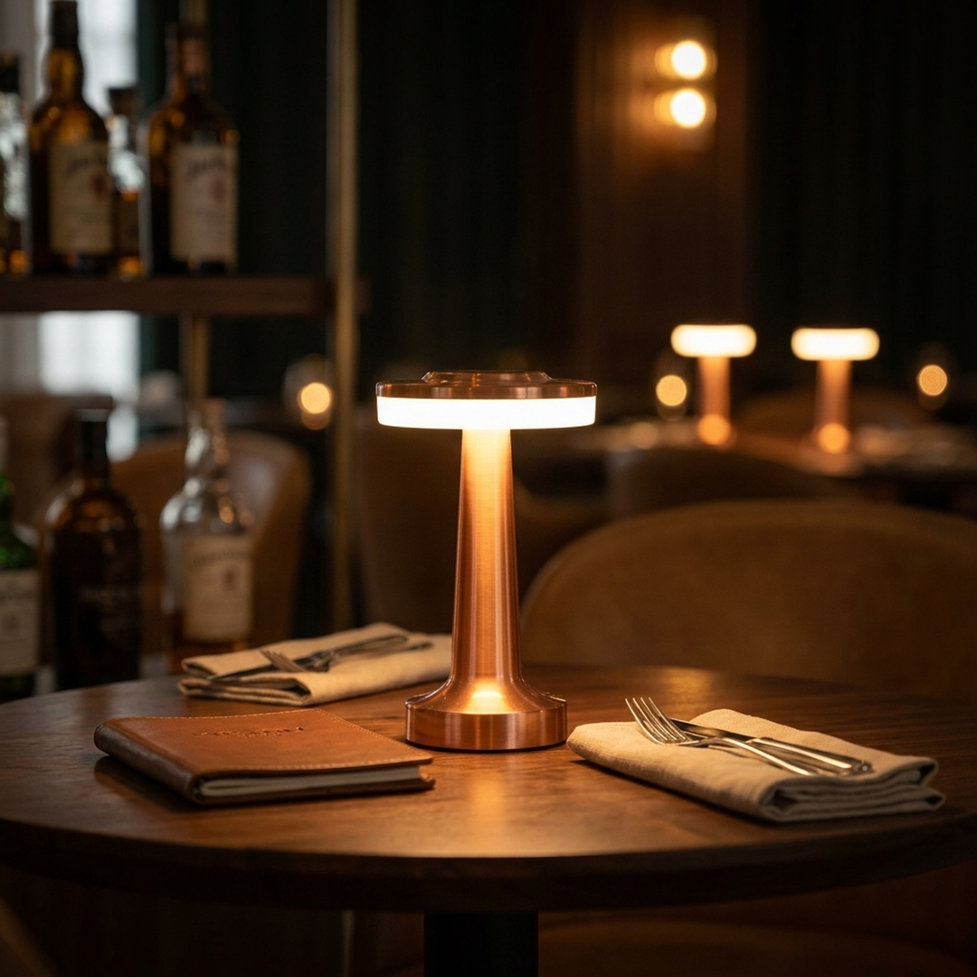 Cordless Mushroom Lamp for Effortless Ambience
