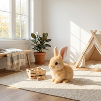 Lifelike Talking Bunny for Imaginative Play