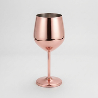 Shatterproof Steel Wine Goblet Keeps Drinks Cool
