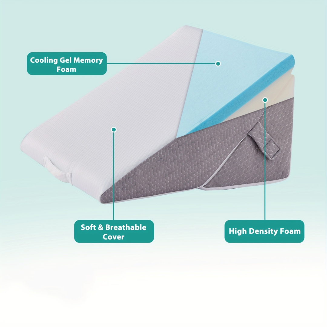Adjustable Memory Foam Wedge for Better Rest