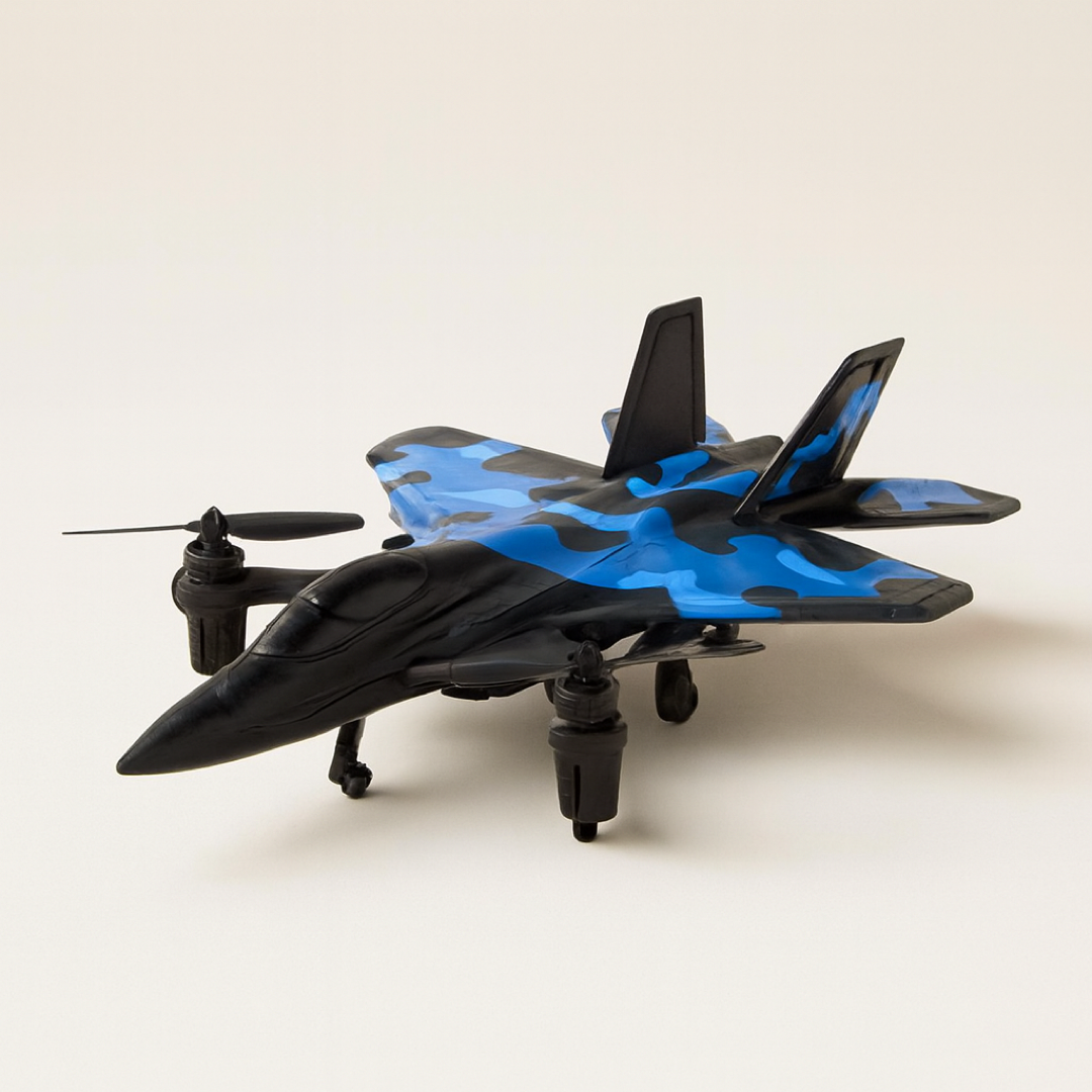 Gyro-Stabilized RC Jet for Effortless Flying