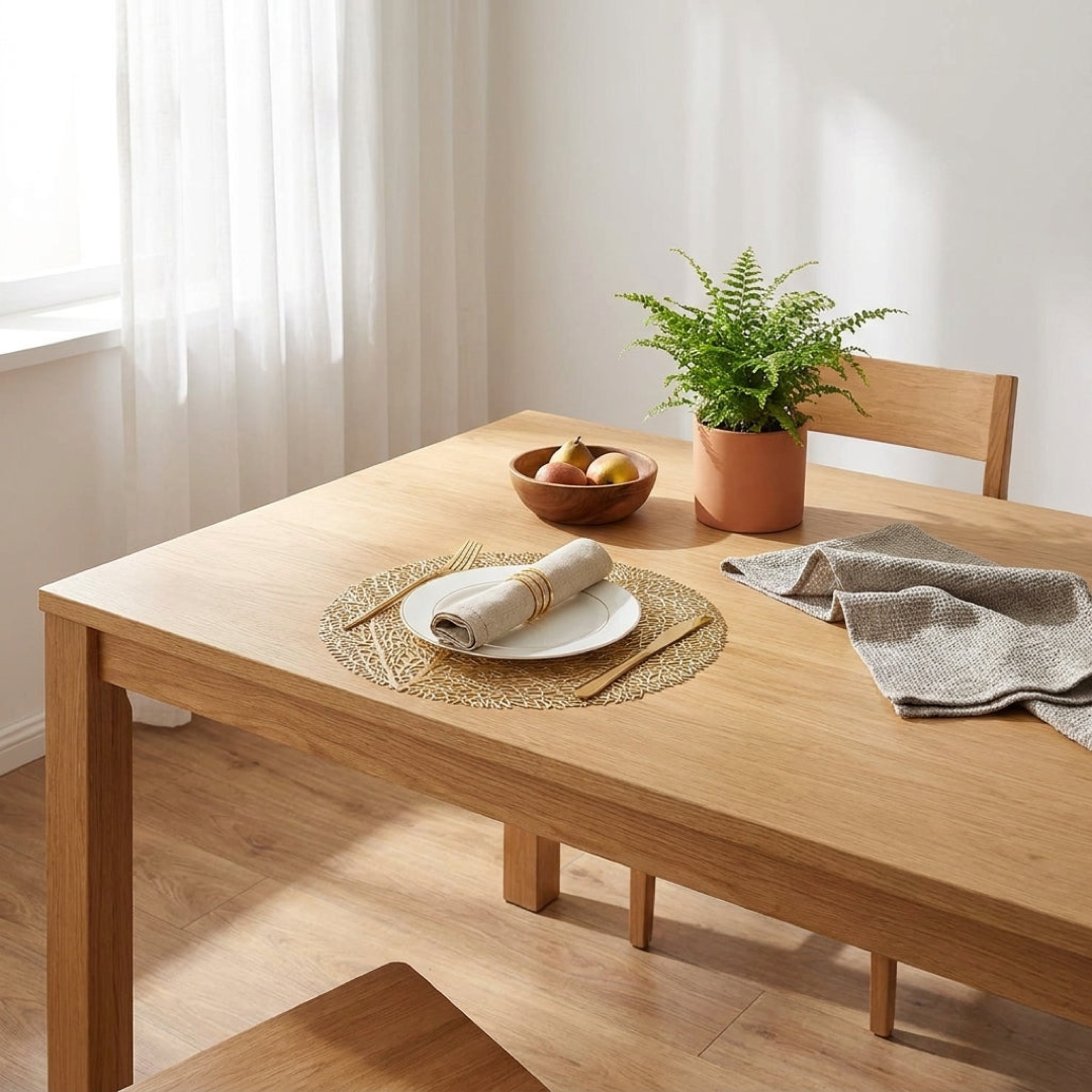 Leaf Placemats Set for Stylish Table Protection