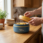 Stackable Insulated Lunch Box for Warm Meals
