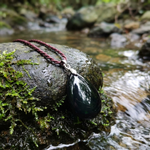 Obsidian Teardrop Necklace – Effortless Everyday Style