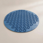 Round Non-Slip Bath Mat with Suction Cups