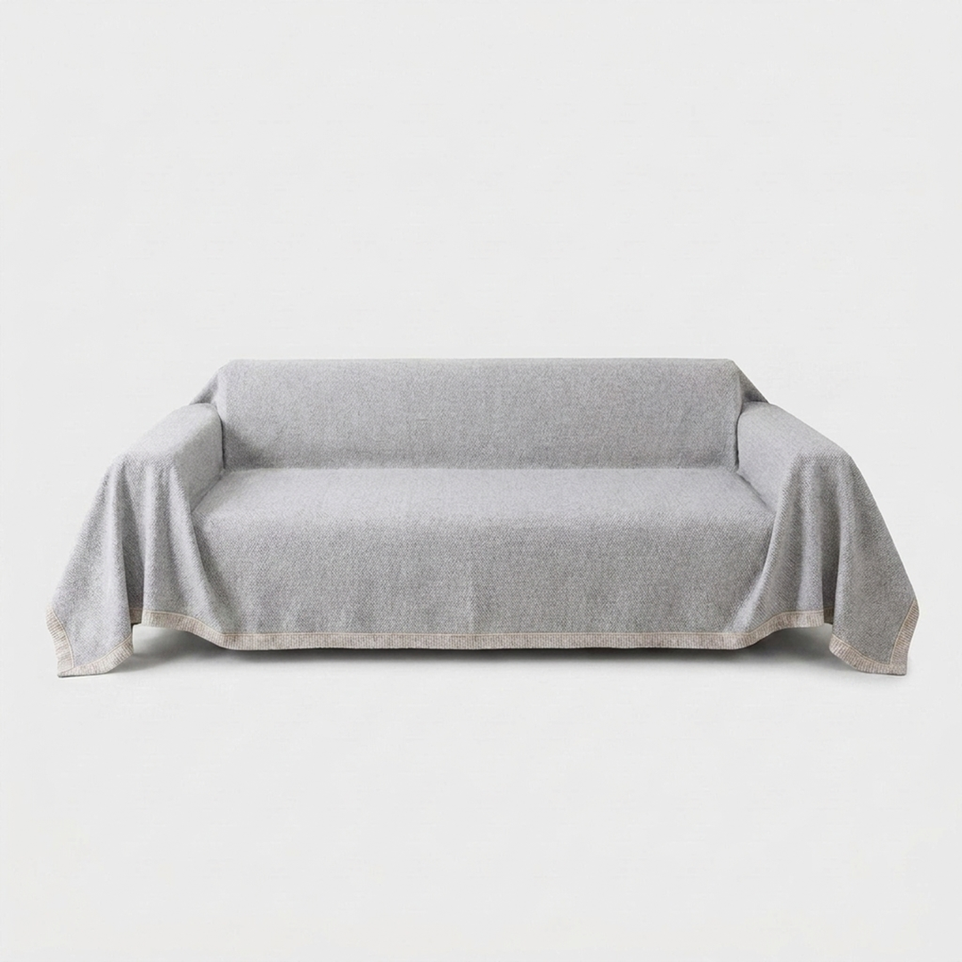 Cotton-Linen Sofa Cover for Secure Comfort