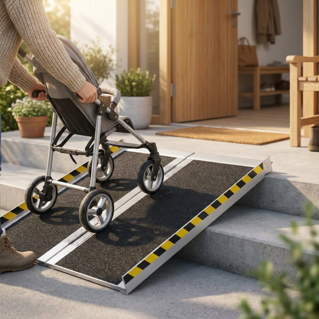 Foldable Mobility Ramp for Safer Access