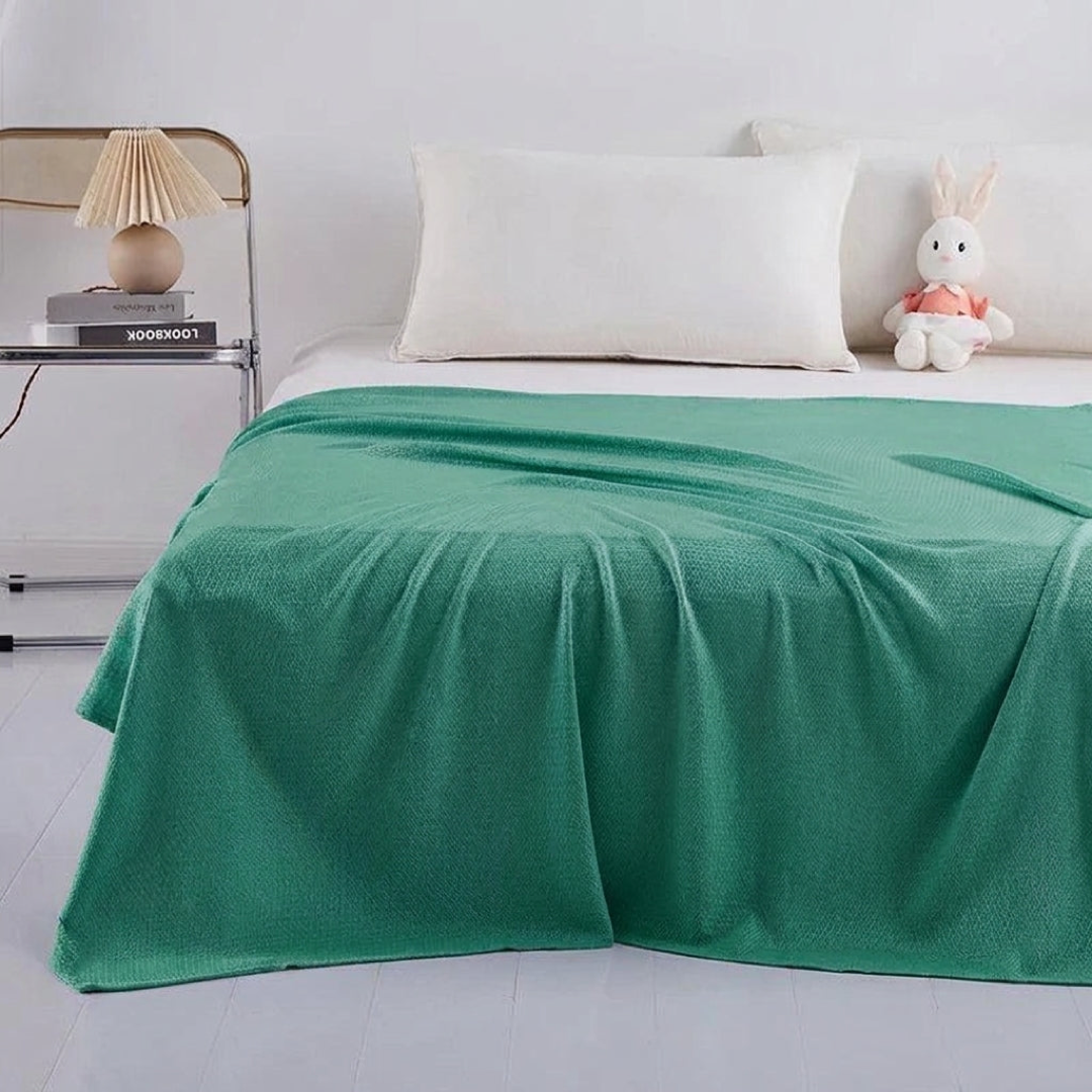 Bamboo Summer Blanket for Cooler Sleep