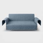Cotton-Linen Sofa Cover That Stays Neat