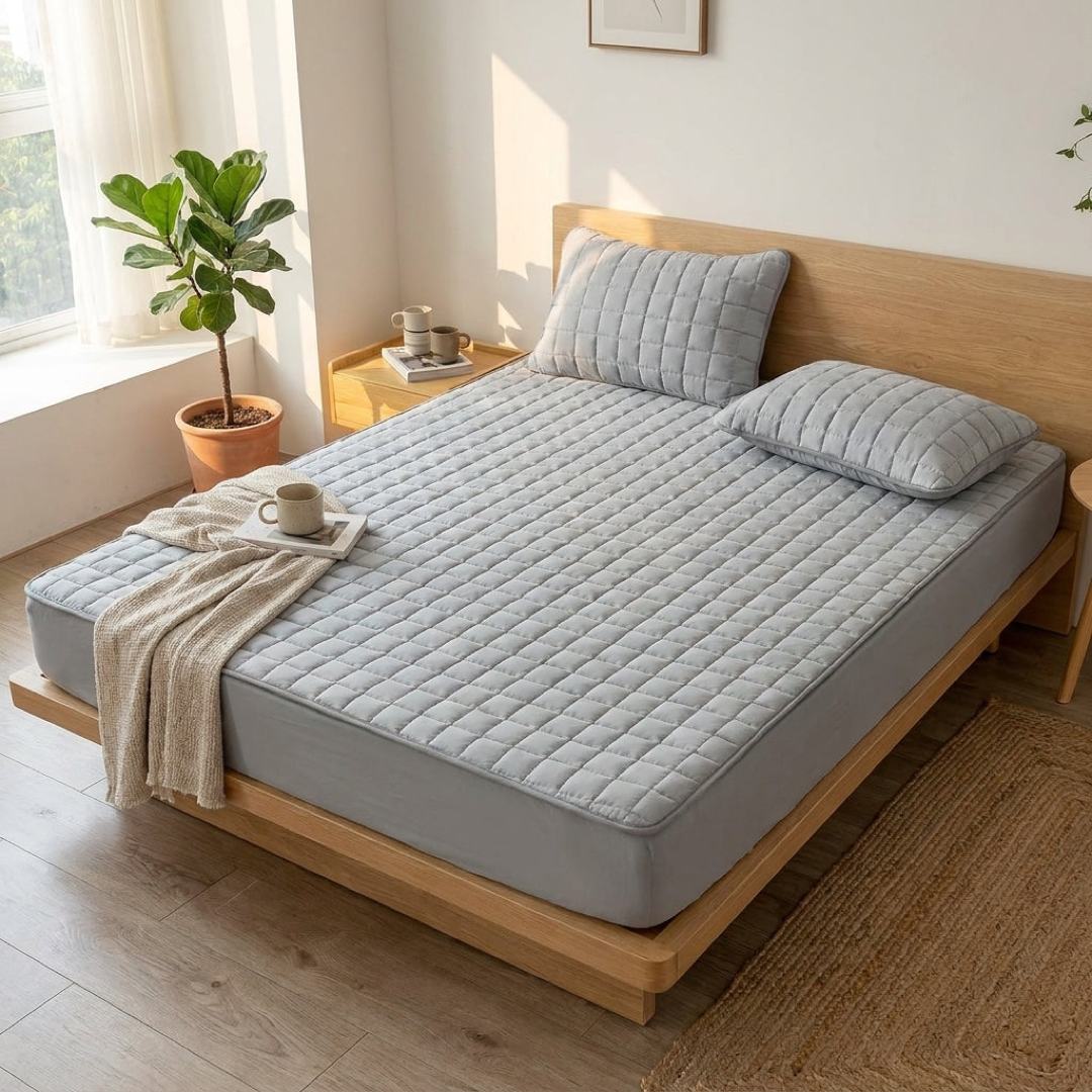 Breathable Mattress Protector for Cooler Sleep