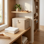 Secure Foldable Storage Box for Tidy Spaces
