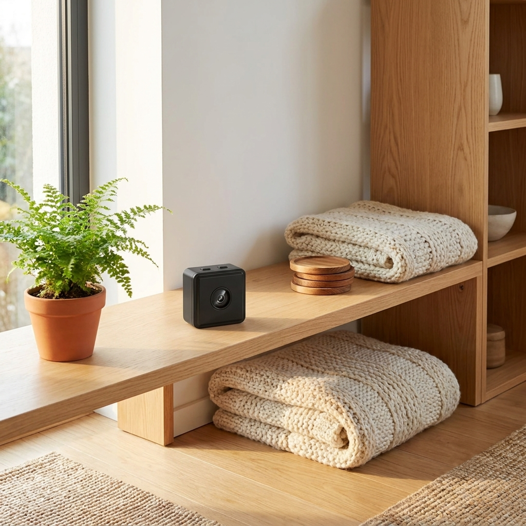 Compact Indoor Camera – Easy App Viewing