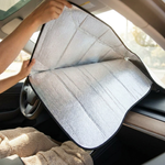 Custom-Fit Windshield Shade for a Cooler Cabin