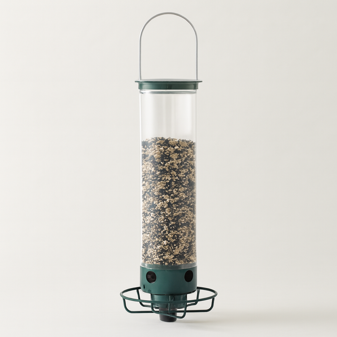 Squirrel-Blocking Bird Feeder for Easy Viewing