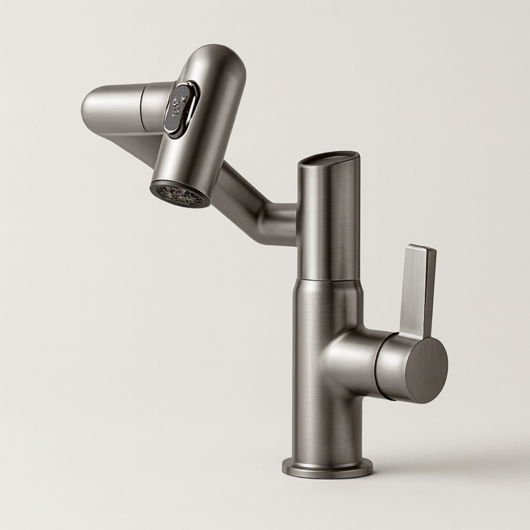 360° Swivel Kitchen Faucet for Easier Cleaning
